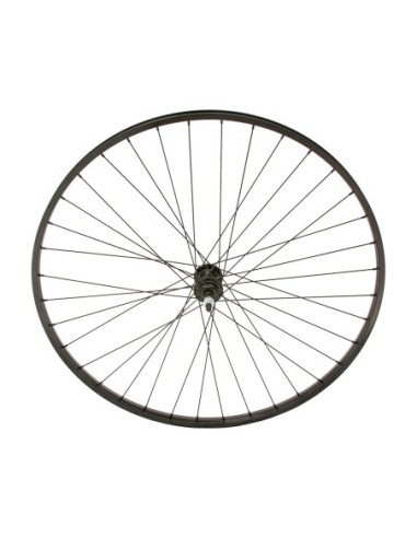 27 x 1 1/4 Alloy Free Wheel 36 Spoke 14gBlack...